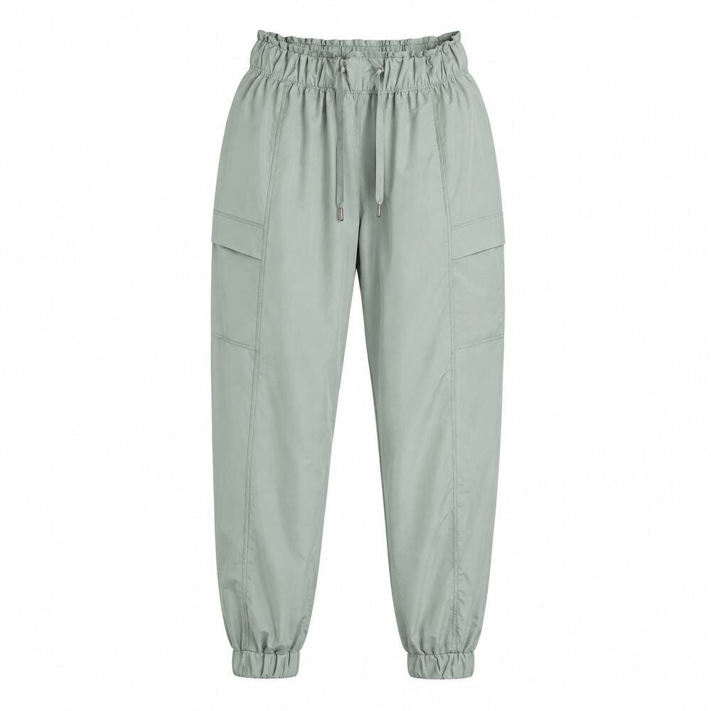 Freely Jogger Pants Womens XS Sage Green Cargo Travel Hiking Lightweight - Picture 2 of 9